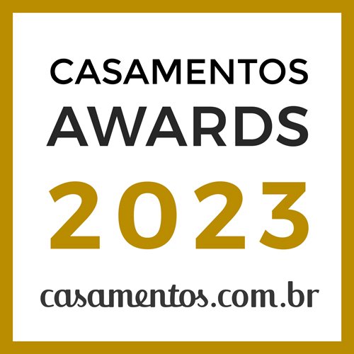 Premiação Casamentos.com.br - Festejar Cerimonial e Eventos - Tiradentes e São João Del Rei